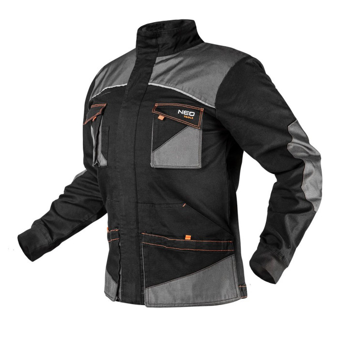 Neo Tools 81-218-XXL Куртка робоча HD Slim, р. XXL/56, щільність 285 г/м2 (81-218-XXL)