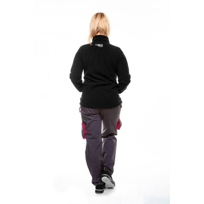 Neo Tools Кофта флісова жіноча (чорна) [Кофта робоча Woman Line флісова, розмір XL (42), 300 г/м2, чорна] (80-500-XL)