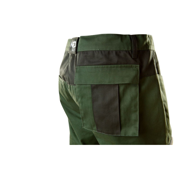 Neo Tools Робочі штани CAMO olive [Штани робочі Camo Olive, L(52), оливковий] (81-222-L)