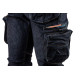 Neo Tools Штани робочі DENIM, 5 кишень [Штани робочі Denim, розмір XL (54), 410 г/м2, , темно-сині] (81-229-XL)