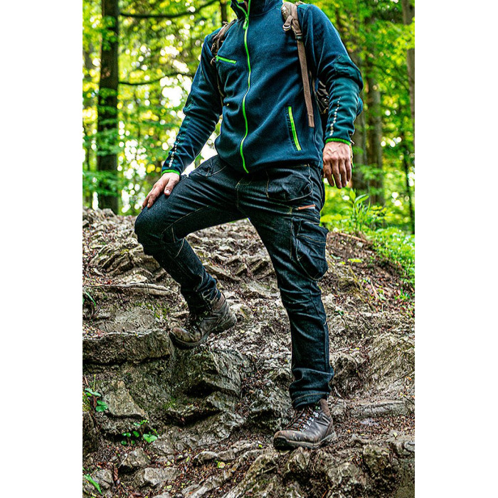 Neo Tools Штани робочі DENIM, 5 кишень [Штани робочі Denim, розмір L (52), 410 г/м2, темно-сині] (81-229-L)