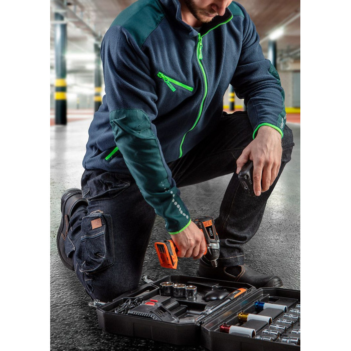 Neo Tools Штани робочі DENIM, 5 кишень [Штани робочі Denim, розмір L (52), 410 г/м2, темно-сині] (81-229-L)