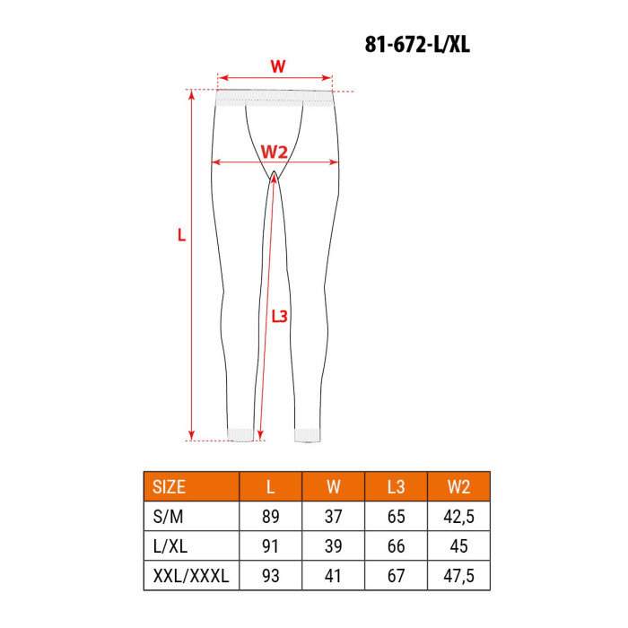 Neo Tools Штани термоактивні Coolmax Outdoor, вологовідвідні, L-XL, синій (81-672-L/XL)