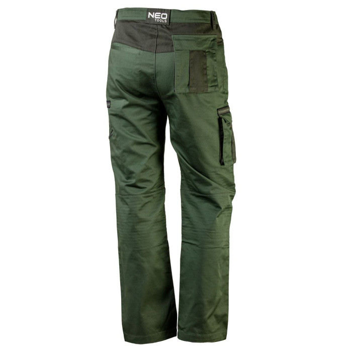 Neo Tools Робочі штани CAMO olive [Штани робочі Camo Olive, XXL(56), оливковий] (81-222-XXL)