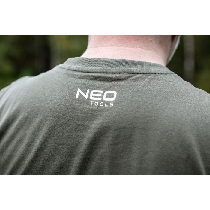 Neo Tools Футболка з довгим рукавом OLIVE [Футболка Camo Olive, бавовна 100%, довгий рукав, S(48), оливковий] (81-616-S)