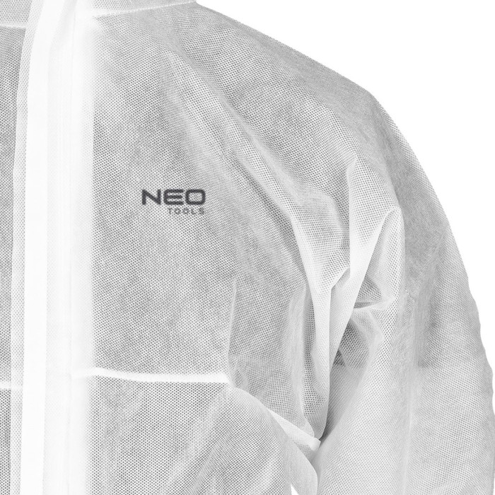 Neo Tools Костюм для фарбування, матеріал нетканий поліпропілен, щільність 50 г/м2, розмір XXXL, білий (81-850-XXXL)