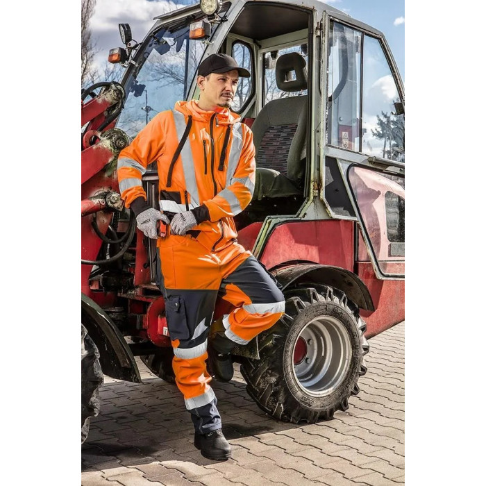 Neo Tools Куртка робоча Basic, XXL(56), підвищеної видимості, поліестер, 240 г/м2, помаранчевий (81-746-XXL)