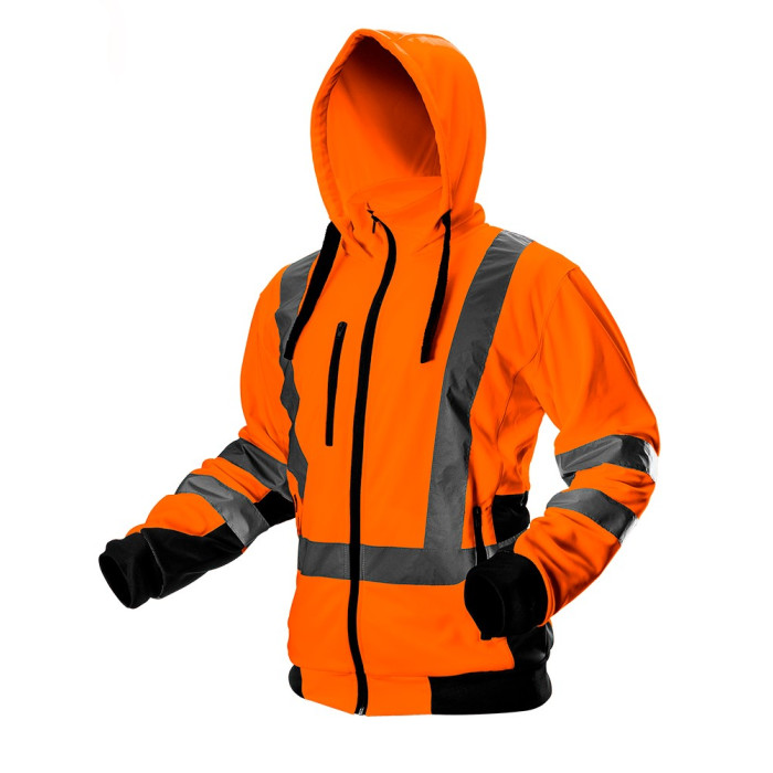 Neo Tools Куртка робоча Basic, XXL(56), підвищеної видимості, поліестер, 240 г/м2, помаранчевий (81-746-XXL)
