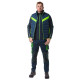 Neo Tools Жилет PREMIUM, зимова, утеплена, 100% поліестер, XXXL(58), чорн зелений (81-534-XXXL)