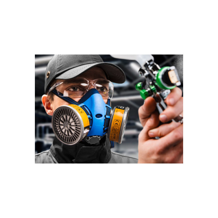 Neo Tools Бейсболка робоча, бавовна, посилена всередині захисними елементами, чорний (97-590)