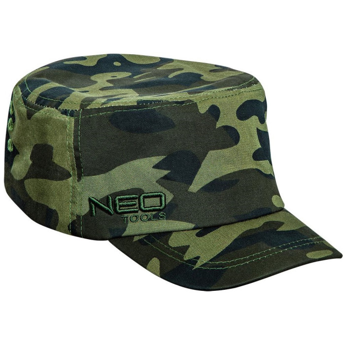 Neo Tools Кепка Camo, регульований обхват, камуфляж (81-626)