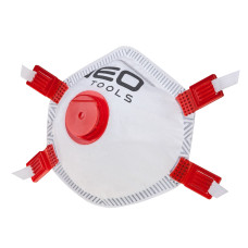 Neo Tools Маска захисна, 3шт, із клапаном, силіконове ущільнення, клас захисту FFP3 (97-321)