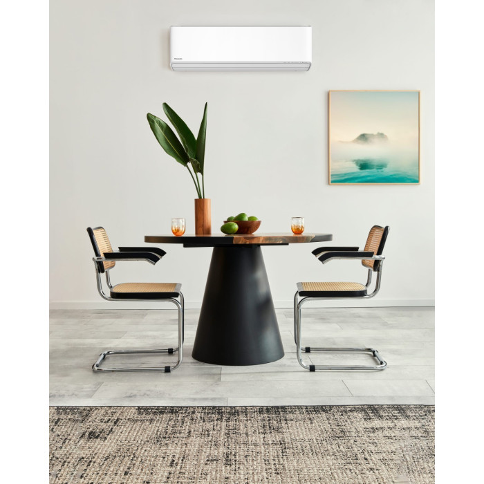 Panasonic Кондиціонер Nordic CS-HZ35XKE/CU-HZ35XKE, 35 м2, інвертор, A+++/A+++, до -25°С, Wi-Fi, R32, білий (CS-HZ35XKE/CU-HZ35XKE)