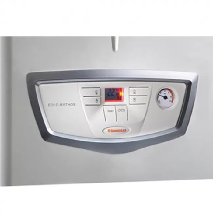 Immergas Котел газовий Eolo Mythos 24 2 E двоконтурний, турбований, 24 кВт, з димоходом 71.MT7.00.36 в комплекті (3024013/71MT70036)