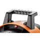 Neo Tools Теплова гармата електрична, 2в1 з функцією вентилятора, 2.4кВт, 35-50м кв, 460м куб/год, ручне регулювання, чорний (90-070)
