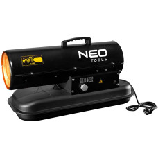 Neo Tools Теплова гармата дизель/гас, 20 кВт, 550 м3/год, прямого нагріву, бак 19л, витрата 1.9л/год, IPX4 (90-080)