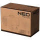 Neo Tools Теплова гармата газова, 15кВт, 150м кв, 580м куб/год, чорний (90-083)