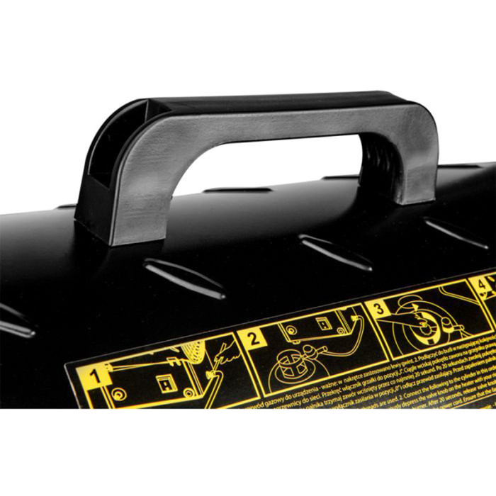 Neo Tools Теплова гармата газова, 15кВт, 150м кв, 580м куб/год, чорний (90-083)