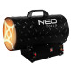 Neo Tools Теплова гармата газова, 30кВт, 300м кв., 1000м куб./год, чорний (90-084)