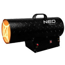 Neo Tools Теплова гармата газова, 50кВт, 500м кв, 1000м куб/год, чорний (90-085)