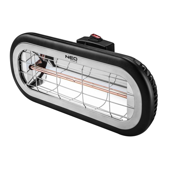 Neo Tools Інфрачервоний обігрівач, 2000 Вт, 24м2, 11.5х46х19 см, IP65 (90-032)