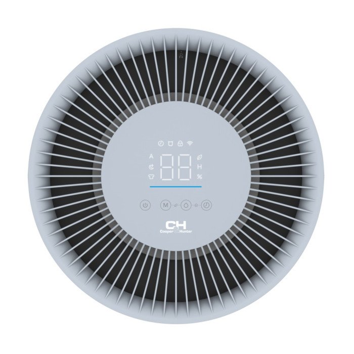 Cooper&Hunter Осушувач повітря CH-D014WDC-30LDWF, 30л.на добу, 42м.кв , 185м3/год, 505Вт, дисплей, ел.кер-ня, сушка X-fan, Wi-Fi, таймер. , білий (CH-D014WDC-30LDWF)