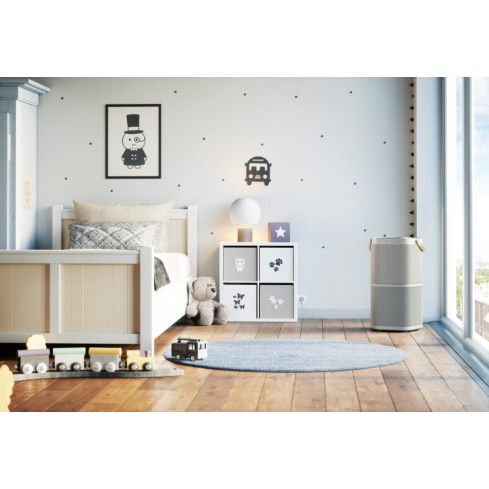 Electrolux Очисник повітря, 92м2, 442м3/год, дисплей, 5-и шаровий HEPA фільтр, Wi-Fi, 9 режимів, сірий (PA91-404GY)