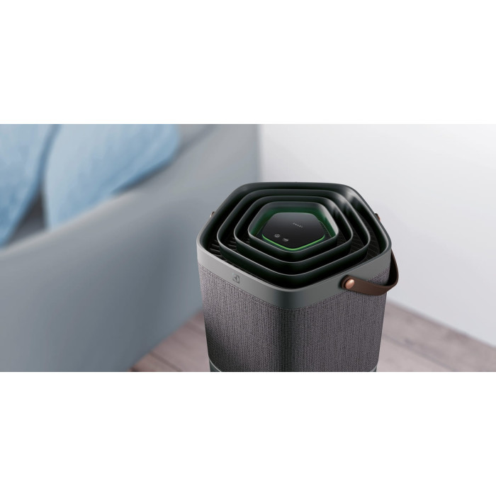 Electrolux Очисник повітря, 129м2, 620м3/год, дисплей, 5-и шаровий HEPA фільтр, Wi-Fi, 9 режимів, сірий (PA91-604DG)