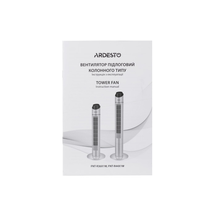 ARDESTO Вентилятор підлоговий колонного типу Ardesto FNT-R44X1W 110 см (FNT-R44X1W)