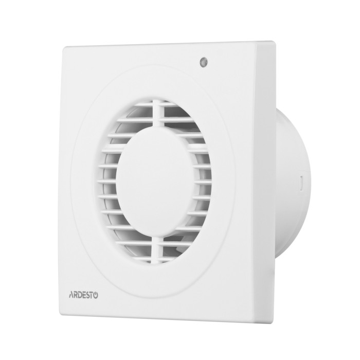 ARDESTO Витяжний вентилятор BFO-100W 15 Вт, 80 м3/г, 2400 об./хв., 33 дБ, білий (BFO-100W)