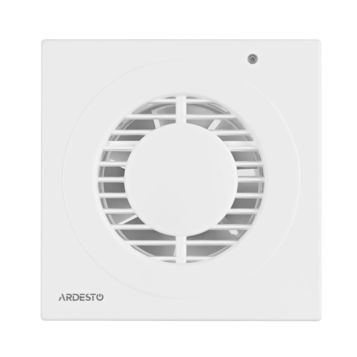ARDESTO Витяжний вентилятор BFO-100W 15 Вт, 80 м3/г, 2400 об./хв., 33 дБ, білий (BFO-100W)
