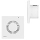 ARDESTO Витяжний вентилятор BFO-100W 15 Вт, 80 м3/г, 2400 об./хв., 33 дБ, білий (BFO-100W)
