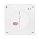 ARDESTO Витяжний вентилятор BFO-100W 15 Вт, 80 м3/г, 2400 об./хв., 33 дБ, білий (BFO-100W)