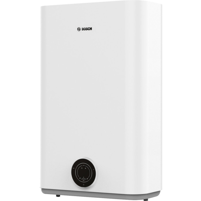 Водонагрівач (бойлер) BOSCH плаский слім Tronic 3500, 100л, 1.5кВт, ун. монтаж, електр. кер-ння, B, білий (7736507294)