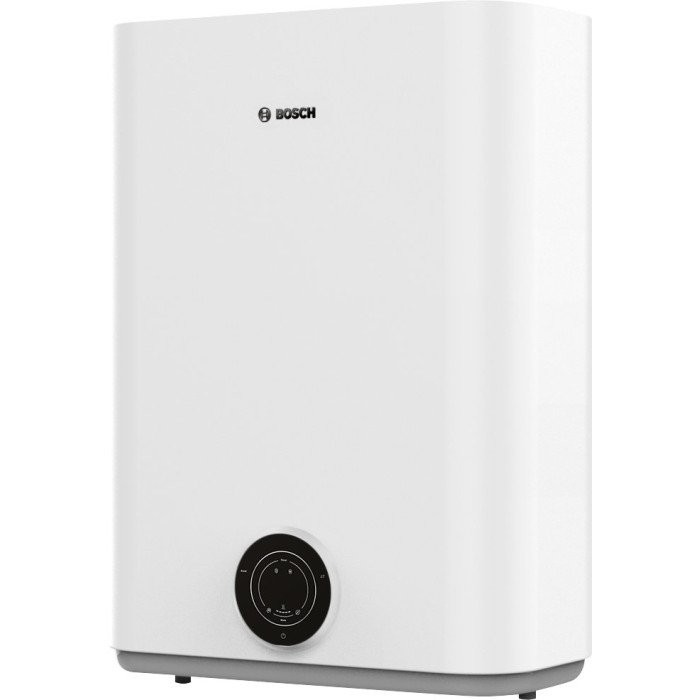 Водонагрівач (бойлер) BOSCH плаский слім Tronic 3500, 80л, 1.5кВт, ун. монтаж, електр. кер-ння, B, білий (7736507293)