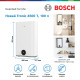 Водонагрівач (бойлер) BOSCH плаский слім Tronic 4500, 100л, 1.5кВт, ун. монтаж, електр. кер-ння, B, білий (7736507299)