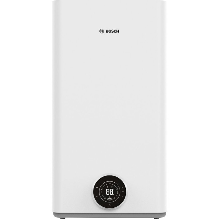 Водонагрівач (бойлер) BOSCH плаский слім Tronic 4500, 100л, 1.5кВт, ун. монтаж, електр. кер-ння, B, білий (7736507299)