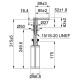 Franke Дозатор для миючих засобів Comfort, 350мл, білий (1190578748)