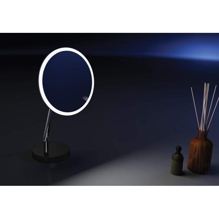 Deante Дзеркало косметичне Silia окремостояче, LED-підсвітка, хром (ADI_0812)
