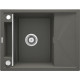 Мийка кухонна Deante Magnetic, граніт, прямокут., с крылом, 640х500х219мм, чаша - 1, врізна, антрацит (ZRM_T11A)