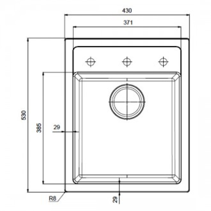 Franke SID 610-40 Чорна матова (1140497988)