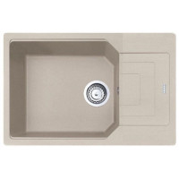 Franke Мийка кухонна Urban, фраграніт, прямокутник, з крилом, 780х500х220мм, чаша - 1, накладна, UBG 611-78 XL , сахара (1140574975)
