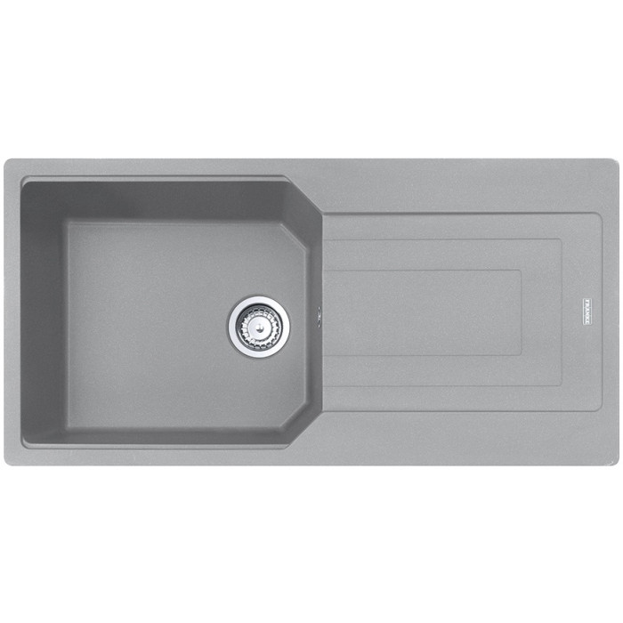 Franke Urban UBG 611-100 XL [Мийка кухонна Urban, фраграніт, прямокутник, з крилом, 1000х500х220мм, чаша - 1, накладна, UBG 611-100 XL , сірий камінь] (1140574934)