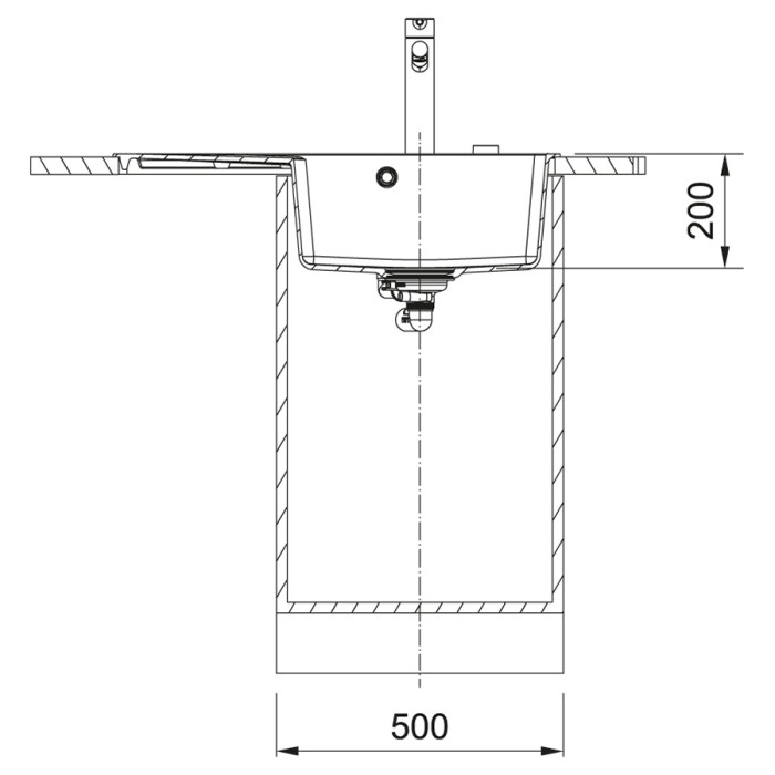 Franke Centro CNG 611-78 TL (1140630479)