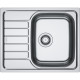 Мийка кухонна Franke Spark, нерж.сталь, прямокутник, з крилом, 620х500х160мм, чаша - 1, накладна, SKL 611-62, нерж декор (1010716714)