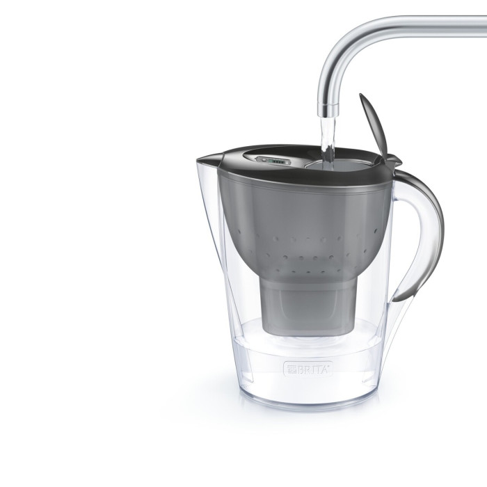 Brita Фільтр-глечик Marella Memo MXPro 2.4л (1.4л очищеної води) графіт (1052794)