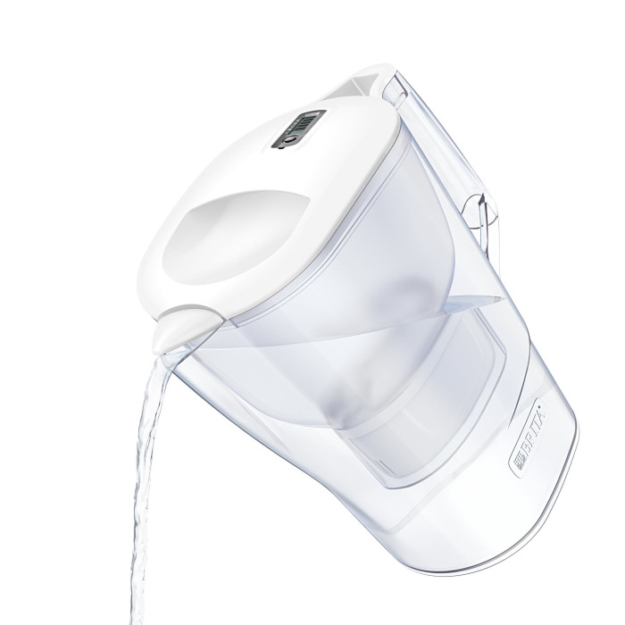 Brita Фільтр-глечик Aluna Memo MXPro 2.4л (1.4л очищеної води) білий (1052801)