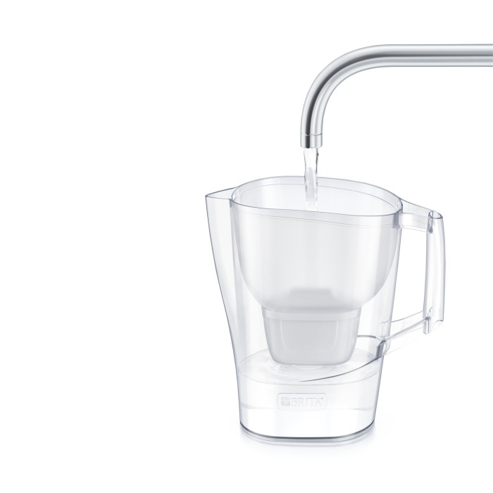 Brita Фільтр-глечик Aluna Memo MXPro 2.4л (1.4л очищеної води) білий (1052801)