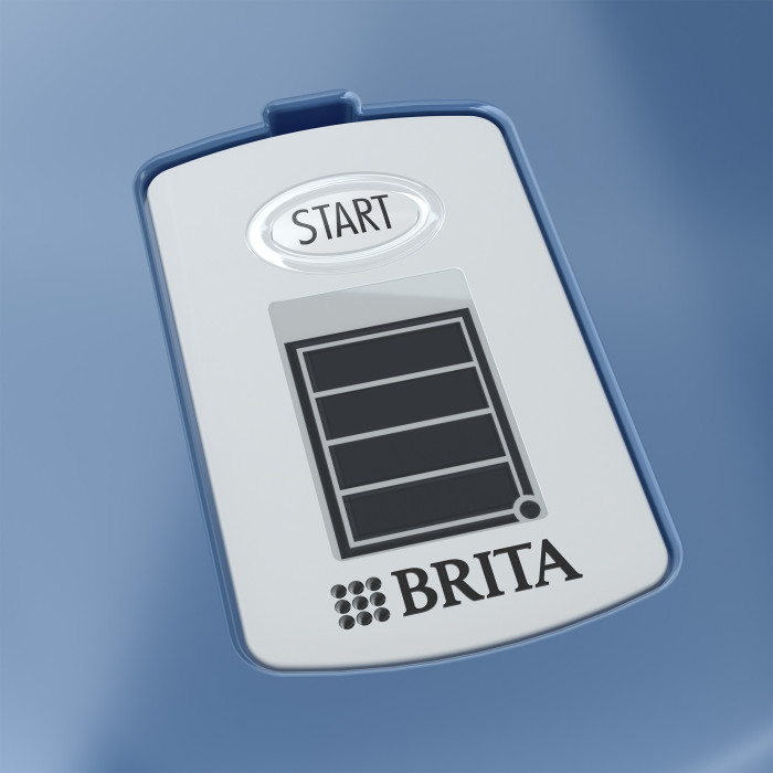 Brita Фільтр для води Flow Memo MXPro 8.2л (5.2л очищеної води) синій (1052805)