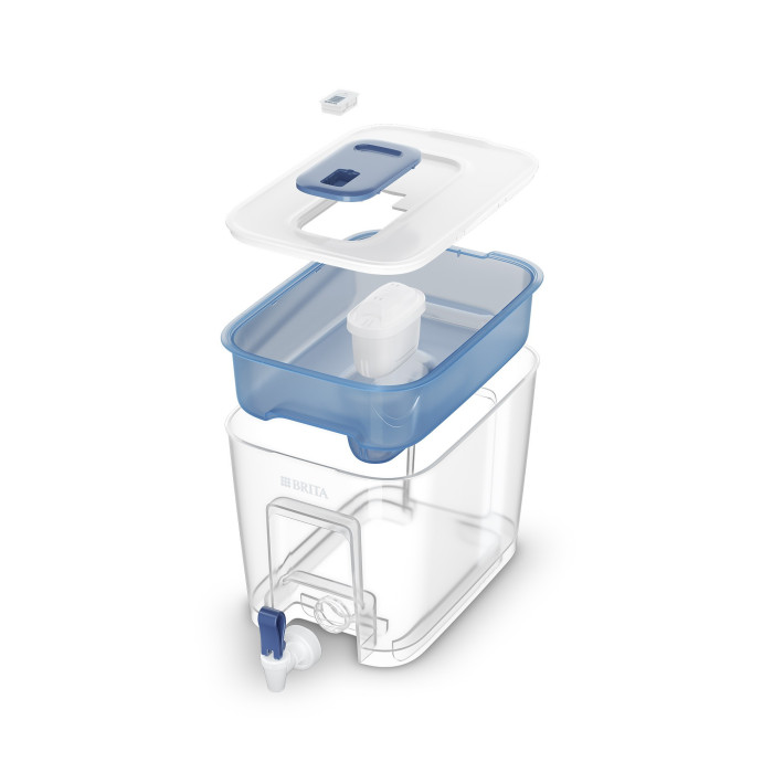 Brita Фільтр для води Flow Memo MXPro 8.2л (5.2л очищеної води) синій (1052805)